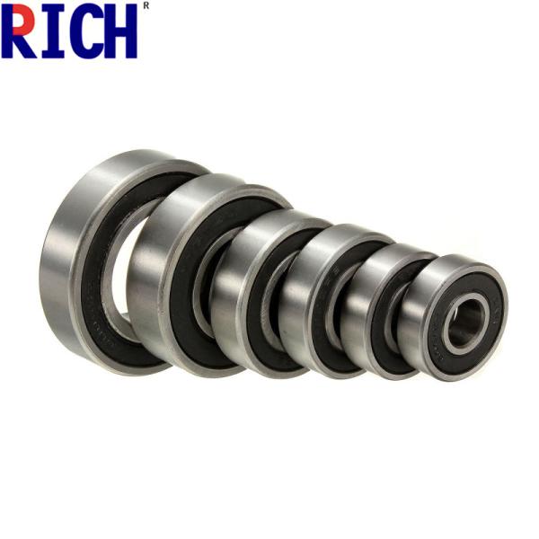 Buy cheap Chrome Steel Bearings Used In Gearbox , 6204 ZZ 2RS Frictionless Ball Bearings from wholesalers
