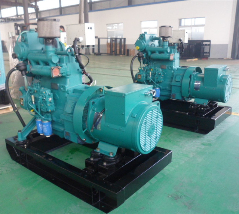 50kva to 500kva Cummins water cooled marine diesel generator
