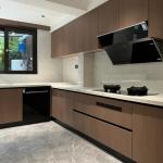 Professional Complete Wooden Veneer Kitchen Design Modern Cupboards For kitchen
