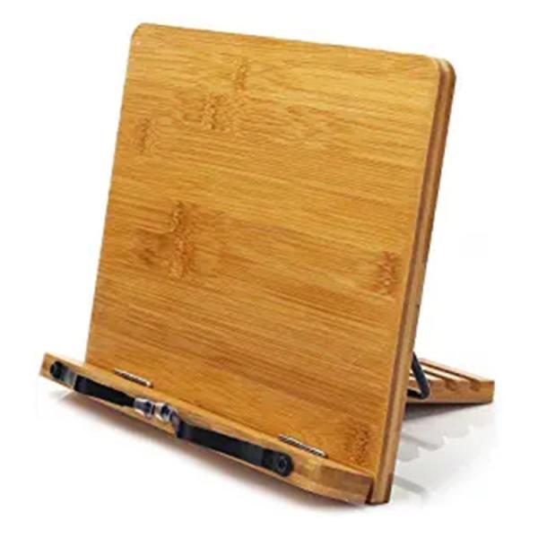 Buy cheap Pine wooden holder for Tablet phone foldable wooden book stand from wholesalers