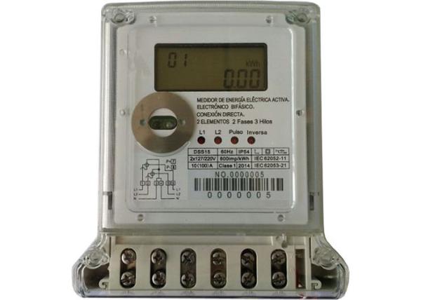 Buy cheap Anti Tamper Digital Power Meter Two Phase Three Wires Electric Watt Hour Meter from wholesalers