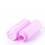 Cylindrical Body Lotion Pink Bottle 120ml For Personal Care Products