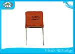 Stable Metallized Polypropylene Film Capacitor Red 100v - 1000v CBB13 Capacitor