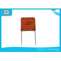 Buy cheap Stable Metallized Polypropylene Film Capacitor Red 100v - 1000v CBB13 Capacitor product