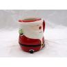 Buy cheap Food Safe 3D Ceramic Mug Hand Painted 14 OZ Christmas Children Gifts Dolomite Material from wholesalers