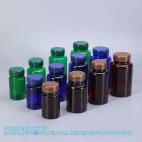 Buy cheap 225ML 300ML Pill Medicine Amber PET Pharmaceutical Pill Capsule Medicine Bottles product