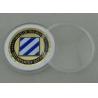 Buy cheap 2.0 Inch Custom Brass Personalized Coins , Gold Plating USA Military Coin from wholesalers