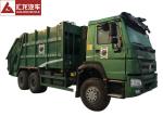 Turbo Chargingwaste Compactor Truck , 12SBM Garbage Truck With Compact
