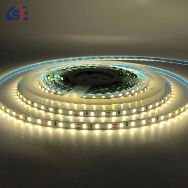 DC12V 24V SMD2835 120D 5mm 6500K Ra70 LED Light Strips for Bathroom Vanities