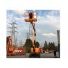 Buy cheap 16 Meter 2WD Articulated Hydraulic Boom Lift With 230kgs Capacity 180 Return Platform from wholesalers