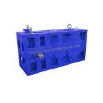 ZSYF315/355/400 Hardened Gear Surface Speed Reducer For Four Roll Rubber
