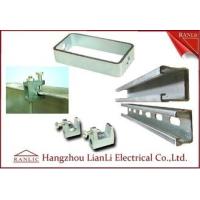 Buy cheap Steel Unistrut Channel Hot Dip Strut Channel Fittings Slotted or None - Slotted product