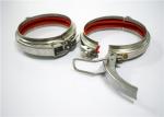 Buy cheap Galvanized Steel Stainless Steel 250mm Air Duct Quick Release Pipe Clamp With Epdm Rubber from wholesalers