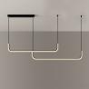 Buy cheap Modern Kitchen Island Chandelier Living Room Black minimalist designer Chandelier (WH-MI-398) from wholesalers