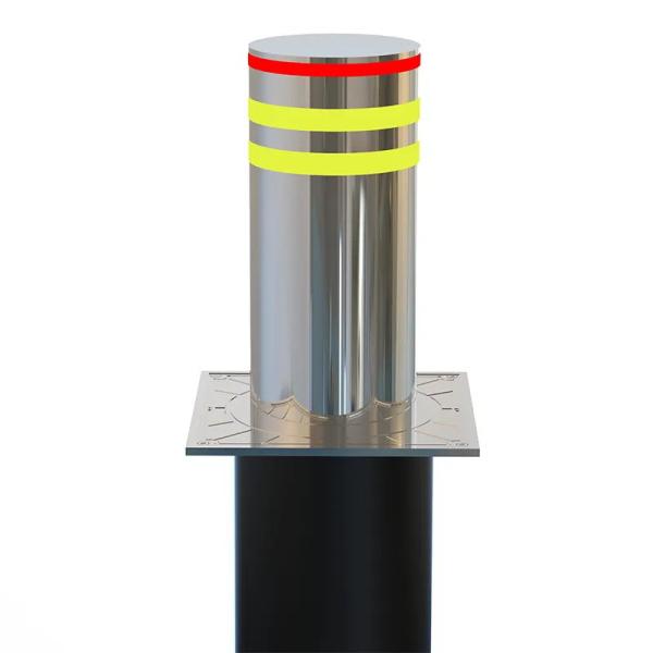 Stainless Steel Electric Rising Pneumatic Bollard Outdoor And Crowd Control