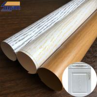 Buy cheap Hot Stamping High Gloss PVC Film For Cabinet Door Lamination , 1260-1400mm Width product