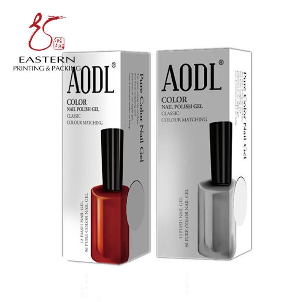 Buy cheap Pantone Printing 7cm Height Cosmetic Packaging Paper Box For Nail Polish from wholesalers