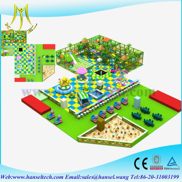 Hansel high quality indoor kids soft play kids play area children playground