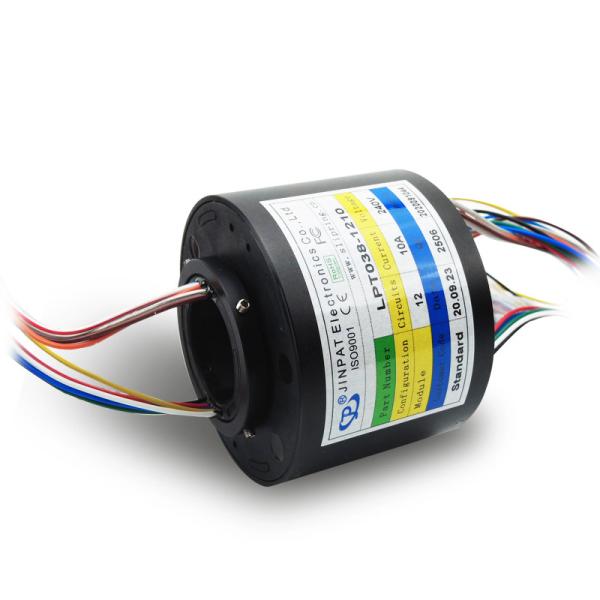 Buy cheap 2-1000 Amps Rotary Joint Slip Ring 10 A Per Wire Precision Ball Bearings from wholesalers