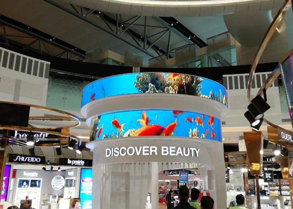 Buy cheap P2 Advertising Flexible LED Displays 120x60 Dots Indoor Video Wall from wholesalers