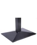 2505 Bistro Table Base Black Powder Coated Steel Table Legs For Living Room