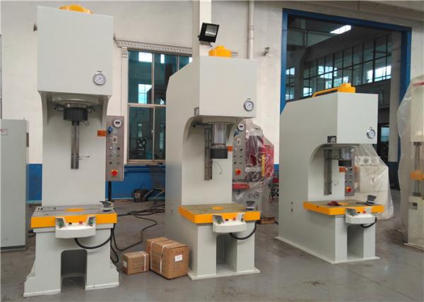 Buy cheap 20MPa 250KN Metal C Frame 100T Hydraulic Bench Press from wholesalers