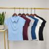 Buy cheap Black Lapel Half Zipper Horseback Riding Shirt Baselayer Equestrian Women from wholesalers