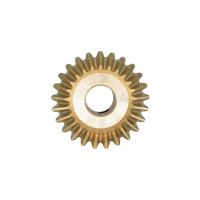 Buy cheap Miniature Brass Alloy Straight Bevel Gear 25T 1 Module 26.4mm Crown Diameter product