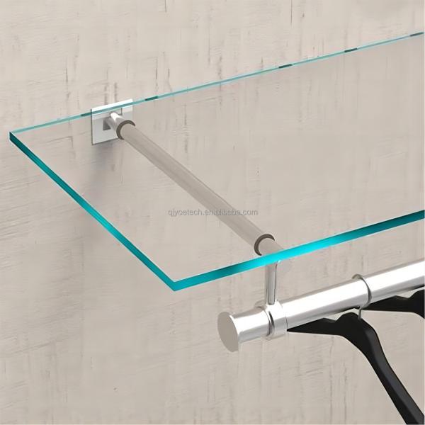 Buy cheap High Strengthened Clear Tempered Glass Magic Corner Wall Mounted for Interior Bathroom Shower Decoration from wholesalers