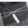 Buy cheap Flat Pack Christmas Gift Boxes Recycled White Cardboard Materials With Ribbon from wholesalers