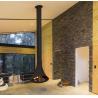 Buy cheap Wood Suspended Stove Hanging Wood Burning Fireplace For Indoor Heating from wholesalers