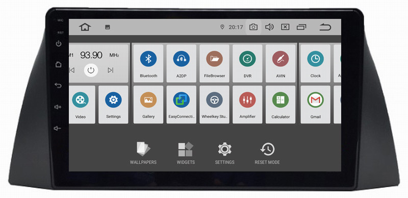 Ouchuangbo media player GPS radio for Chery Tiggo 3 T11 2008-2010 support BT MP3 mirror link android 9.0 OS 4+64