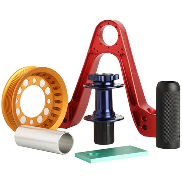 Buy cheap Broaching Cnc Machining Parts Anodized Titan Aluminum Cutting Bycicle Parts from wholesalers