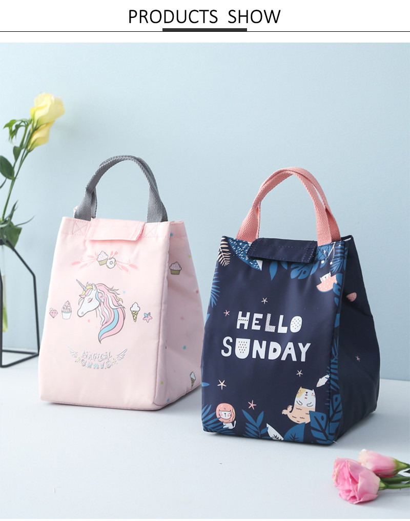 Water Resistant Polyester Insulated Lunch Cooler Bags