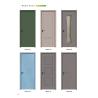 Buy cheap 45mm Heat / Sound Resistant Toilet WPC Bathroom Doors With 180mm Frame from wholesalers