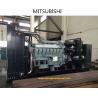 Buy cheap 4 Stroke Cycle MITSUBISHI Diesel Generator With Strong Hoisting Structure 600KW / 750KVA from wholesalers