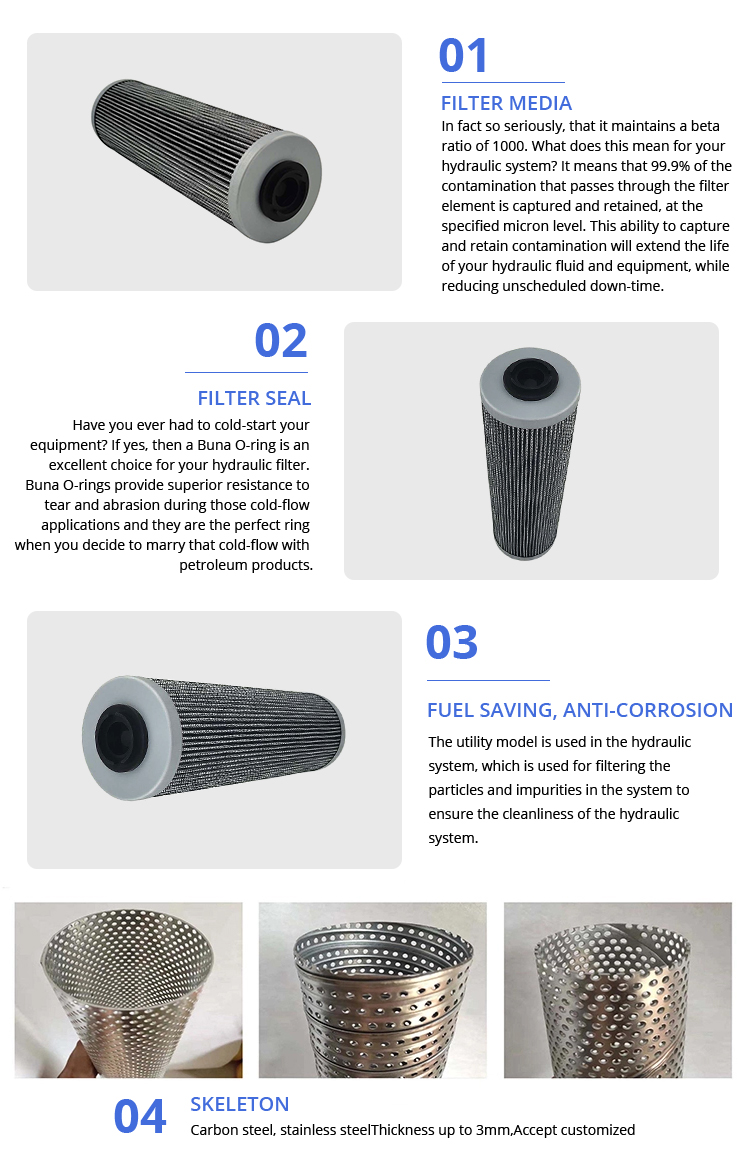 Made in China high-efficiency spot sales V2.1260-26 V2126026 Hydraulic oil Filter Element