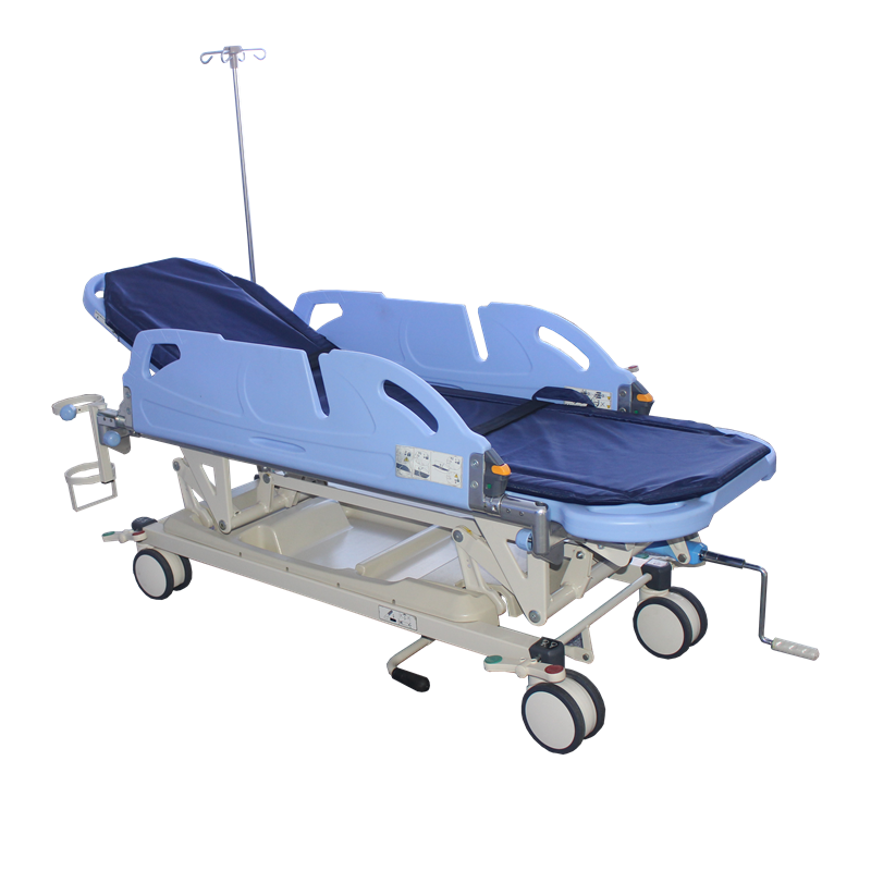 86cm Height Adjustment Patient Transfer Trolley Shifty Transfer Assist Trolley Medical Care