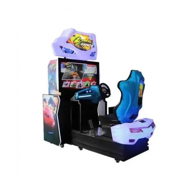 Buy cheap 42Inch Dynamic Driving Racing Car Simulator Arcade Game For 1-2 Players from wholesalers