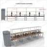 Buy cheap 700W Laser Cutting Solder Fume Extractor , Grey Welding Fume Extractor from wholesalers