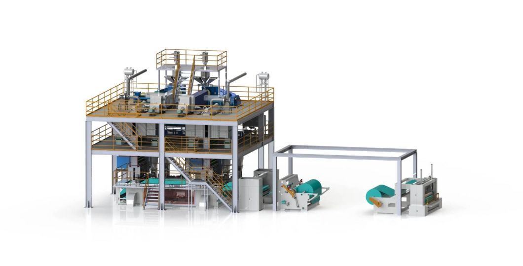 1600mm Meltblown Nonwoven Fabric Making Machine Melt Blown Filter Fabric Machine for Face Mask Cloth Production Line Non Woven Fabric Melt Blown Machine