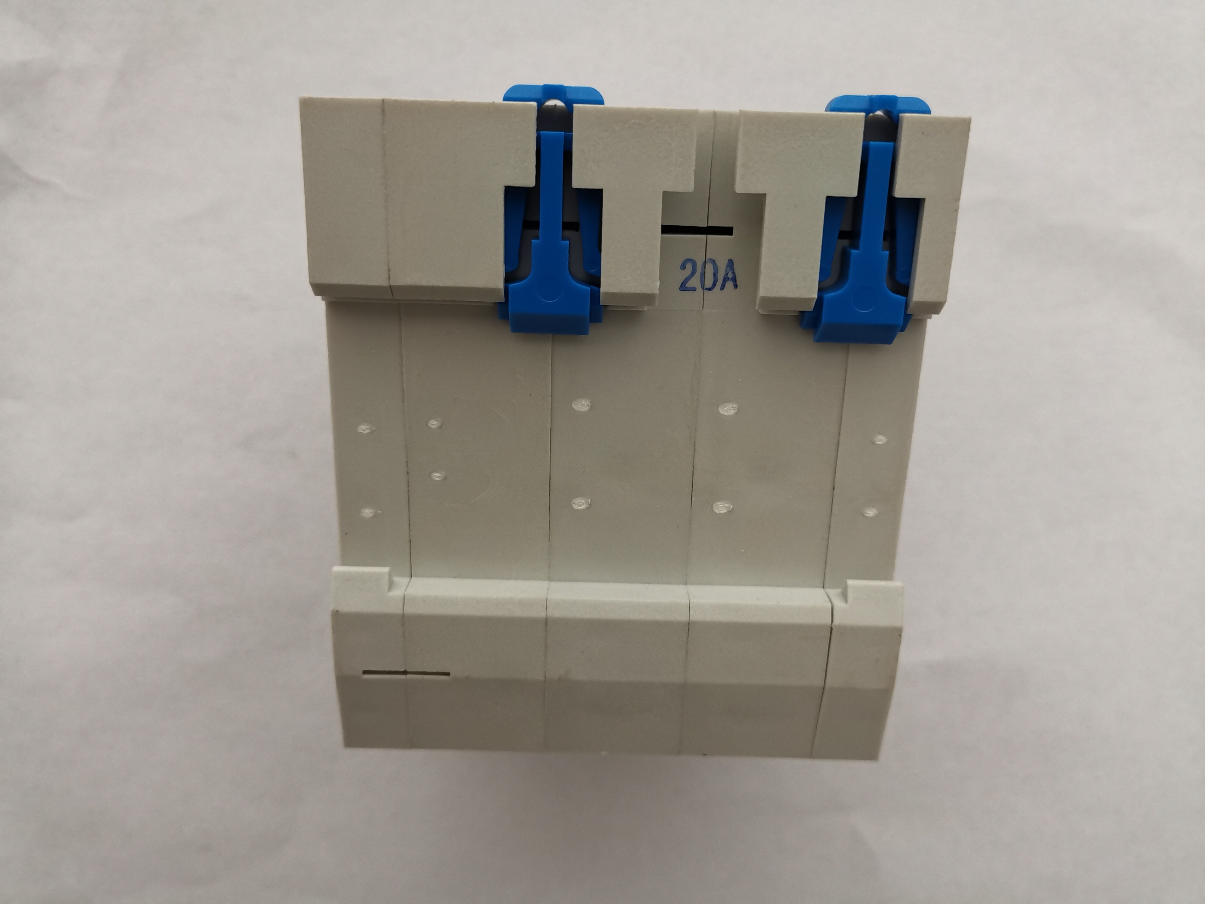 4P RCBO Overcurrent Protection Circuit Breaker Electronic Type