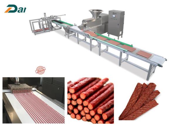 Buy cheap Full Automatic Meaty Strip Pet Food Processing Line Meeting Food Grade Saving Labor from wholesalers