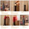 Buy cheap Custom Wine Bottle Cork With Black Plastic Top PVC Heat Shrink Capsule Bottle Seal from wholesalers