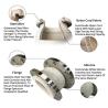 Buy cheap Food Grade Rubber Expansion Joints for Safe Drinking Water Flange Connection -30-150C from wholesalers