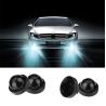 Buy cheap Rubber Accessories Automotive Lamps Rubber Parts ,2Pcs 90mm Black Rubber Car LED Headlight Dust Cover Housing Seal from wholesalers