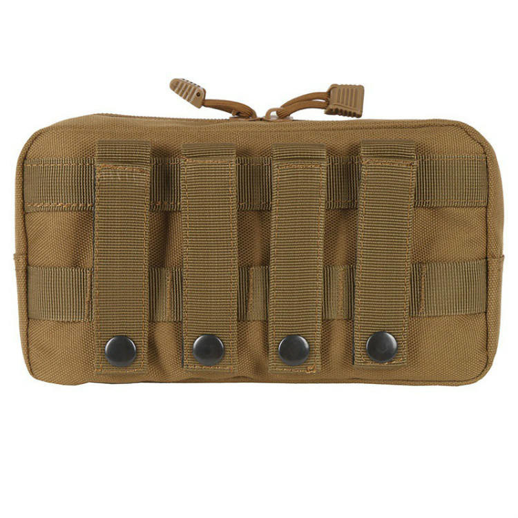 Molle Tactical Utility Pouch For Outdoor Camping Hiking 23x8x13cm
