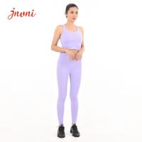 Buy cheap 75% Recycle Polyester 25% Spandex Gym Activewear Sets Sports Bra And Legging product