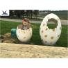 Buy cheap Playground Amusement Equipment Fiberglass Dinosaur Eggs Statues For Taking Photos from wholesalers