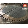 Buy cheap ASTM B171 C46400 / C44300 Brass Alloy Tube Sheet Heat Exchanger Tube Plate from wholesalers